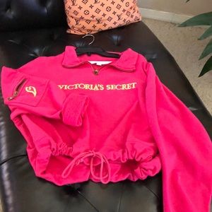 VICTORIA SECRET PINK HALF ZIP JACKET